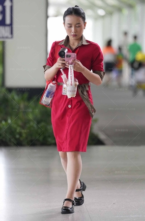 越南站-越捷柜台制服肉丝第23季63P