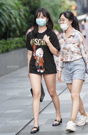 邻家小妹的日常穿着