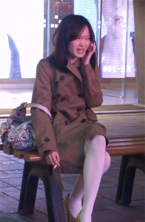 诱惑的包臀短裙,白丝美腿