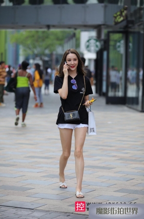 白热裤，白嫩美腿小姐姐3A3190[268M]