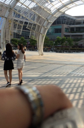 连衣短裙，裸腿，凉高（12）