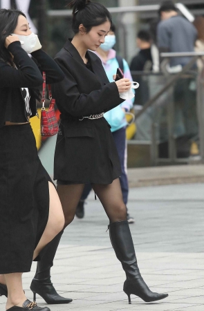 漂亮街拍黑丝shaofu-14P