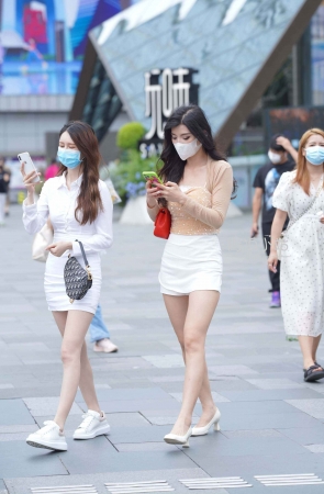 知性美，白高跟