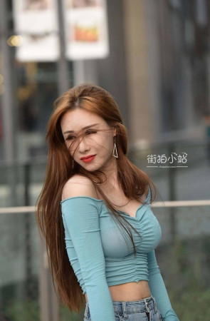 偶遇网红拍抖音