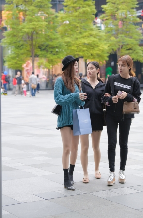 修长的肉丝美腿小姐姐