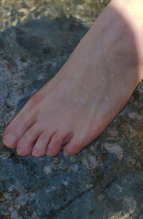 纯水嫩小脚丫特写