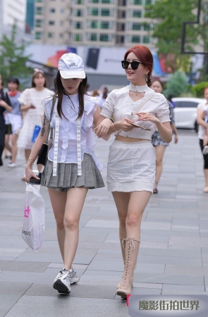 这种美腿美女，就是一道美街景3A2543[303M]