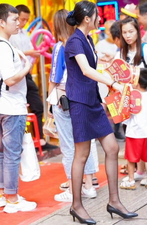 珠宝店黑丝销售