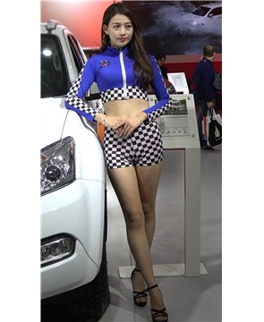 车展性感美女模特大荟萃