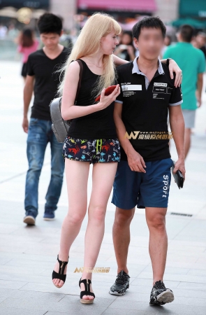 人体花艺精灵美女