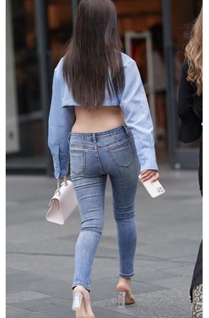 （套图）丰腴牛仔美女(91P)