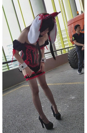 漂亮的coplay女孩