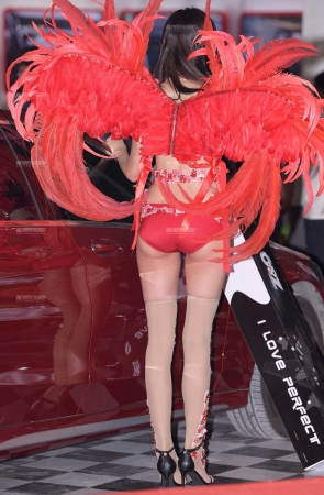 性感的大长腿内衣模特