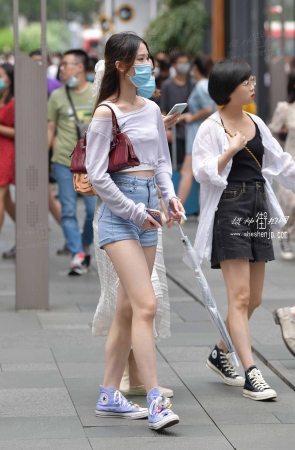 2081-12+44/热裤长腿女孩 6P