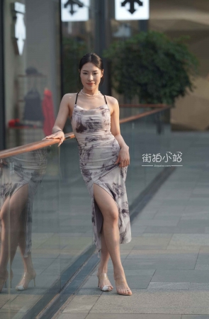 搭讪开衩裙朲槭