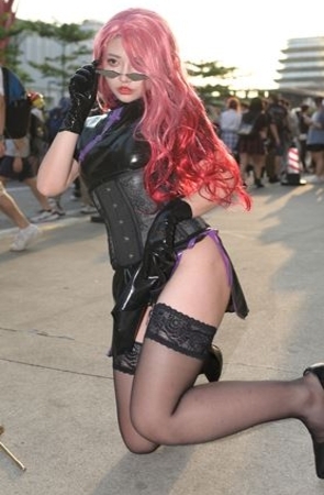 性感的黑丝cos美女(100P)