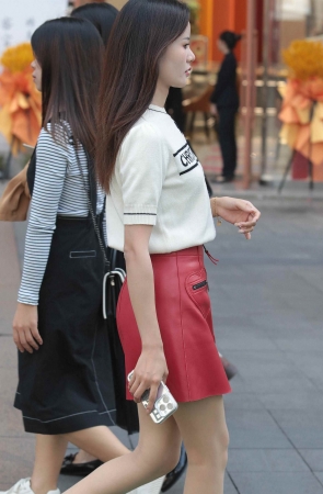 气质街拍肉丝少妇-14P