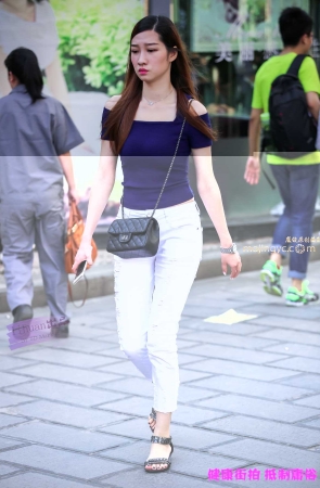 李欢原创——-白裤，美女（13P）