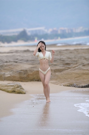 魂魂&完结篇 盛夏-浅黄色泳装