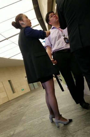 4k超清，婉约大方OL制服超薄丝袜美女