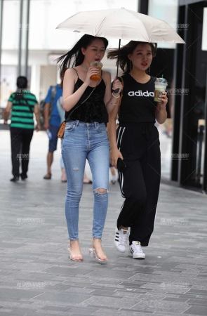 喝奶茶的紧牛闺蜜