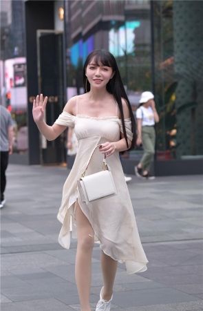 白色连衣裙极品女神3A075[59P-778M]