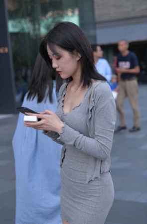 精选街拍作品 NO.1510 连体紧身包臀裙美女[47P/72.3MB]