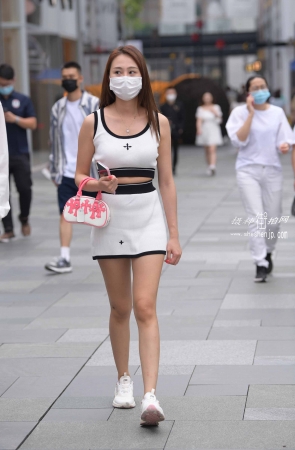 22512-10+81/白色包臀裙 14P