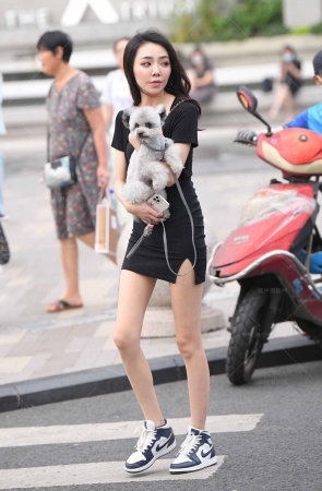 抱小狗的美女/231208-4-34 15P