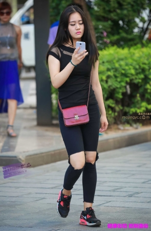 李欢原创——–美女，黑裤（15P）