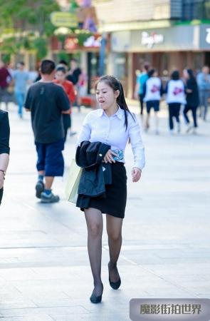 黑丝，白衬衫的职工装，特好看3A3996[119M]