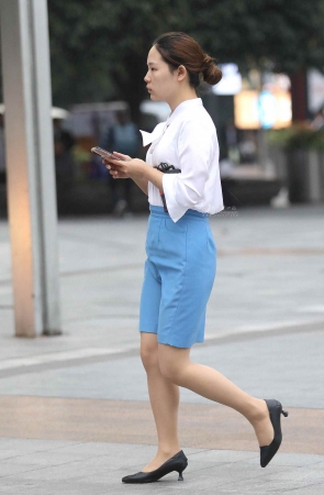 【珏一笑而过】诱惑肉 丝高跟OL