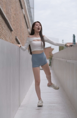 一始街拍作品 绯色浮華