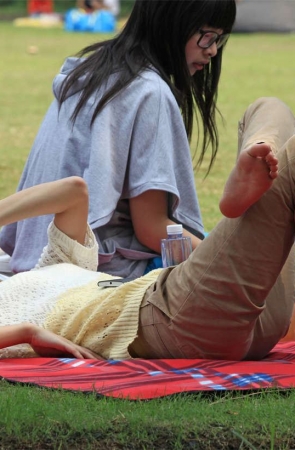 No1234 修长干净，青春少女精品无瑕素足