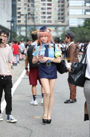 [辉辉赛贴]超薄肉丝美腿狐狸女警