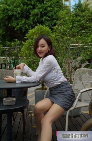 短发女孩，肉丝制服3A1947[382M]