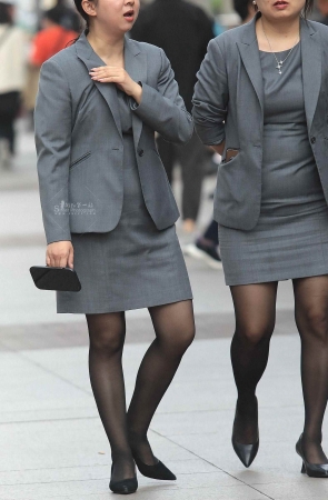 黑丝街拍高跟OL-14P