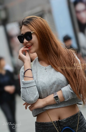 咔喳2017.01.05 街拍117（15p)