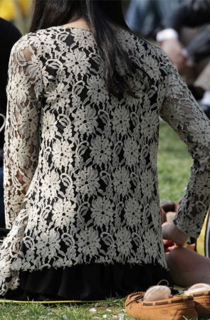 No895 清纯女孩人美丝薄足更靓