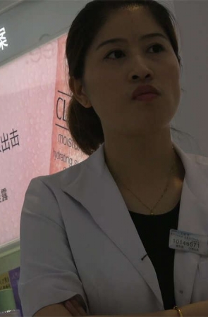 商场OL高跟美足