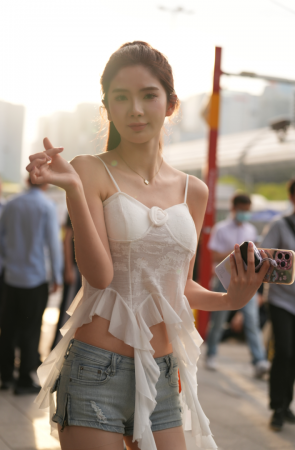 高挑牛仔短裤 [117P-3.86GB]