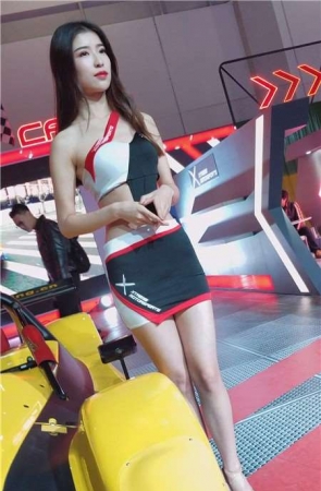 4k-赛车服女郎美女靓模
