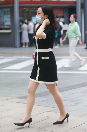 诱惑肉丝街拍高跟shaofu-14P