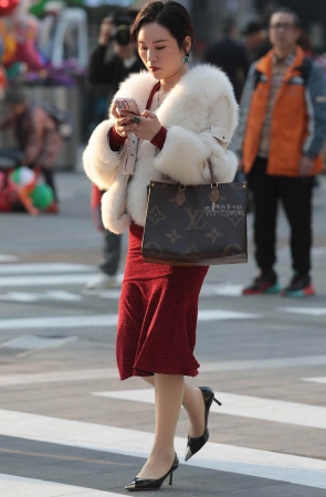 肉丝街拍高跟-13P