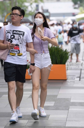 2085-11+44/白热裤 4P