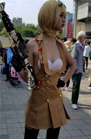 4k-cosplay的娇小身材俏皮可爱二次元少女