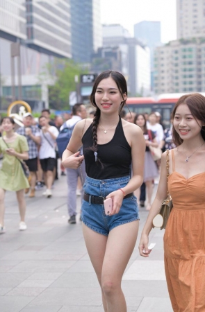 迷人高腰牛仔 [50P-664MB]