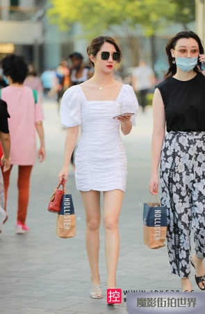 白色连衣裙美女3A3903[454M]