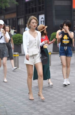 街拍美腿高跟玉腿美姐