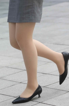 肉丝高跟街拍OL-14P